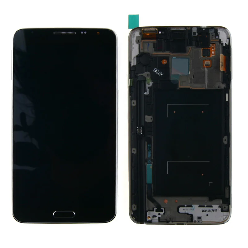 

1pc/lot Lcd Display Touch Screen Panel Digitizer With Frame Assembly For Samsung Galaxy Note 3 Neo N7505 Black/White