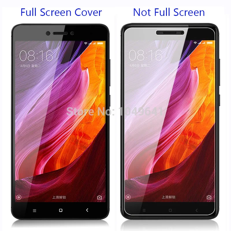 KXM1306_3_2.5D Full Screen Covered Explosion-proof Tempered Glass Film for Xiaomi Redmi Note 4X 64GB Redmi Note 4 Note 4 Pro