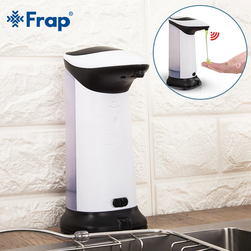 

FRAP Automatic Liquid Soap Dispenser 420ML Smart Sensor Soap Dispensador Touchless Soap Dispenser for Kitchen Bathroom Y35031
