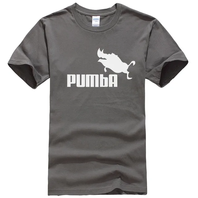 2018 Funny Tee Pumba T Shirt Men Women Brand Clothing Wild Boar Print 100% Cotton Cool tshirt Male Summer Short Sleeve T-shirt 5