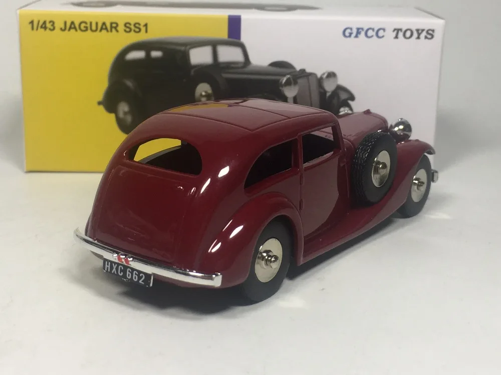 Dinky toys-GFCC TOYS JAGUAR SS1 литая модель автомобиля(красный