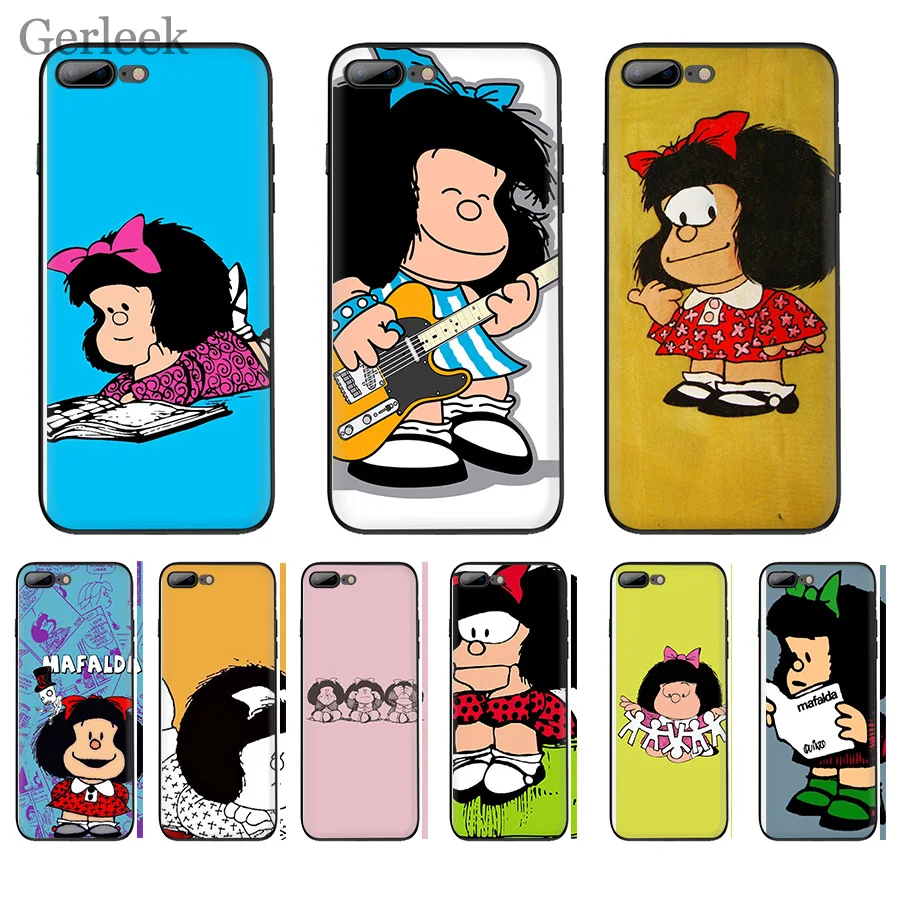 Чехол для телефона Mafalda DIY красивый чехол iPhone 6 6S 5 5S SE XR X XS MAX 8 7 Plus | Мобильные