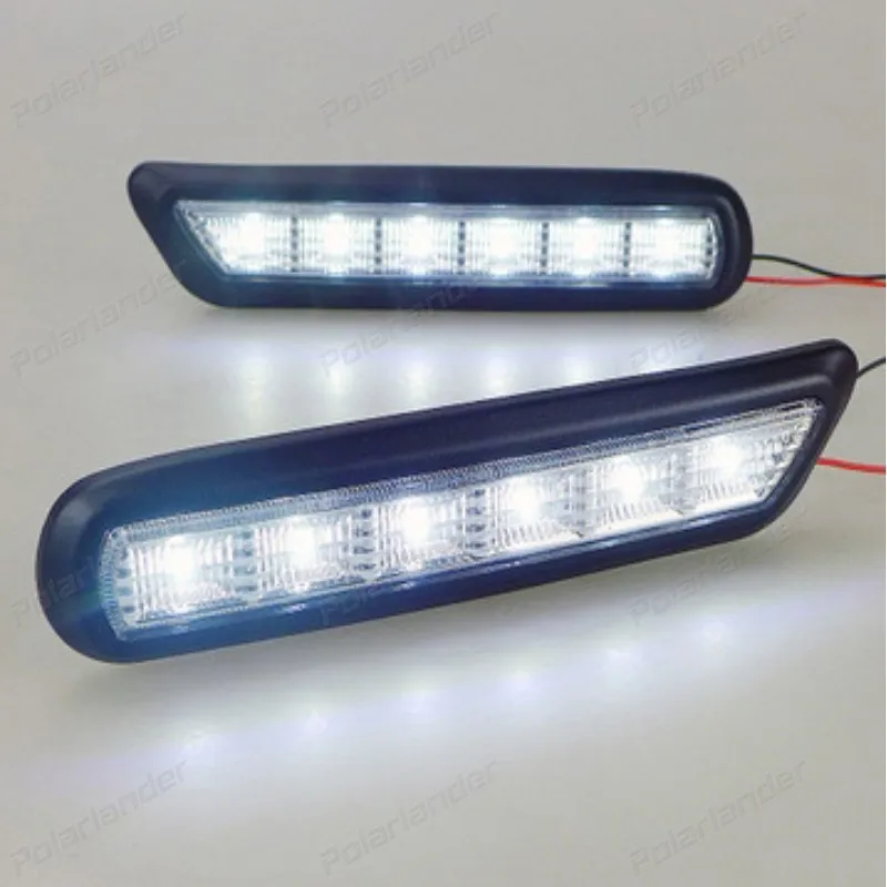 

Car styling 12V 6000k Daytime running light for M/itsubishi A/XR 2010-2012 fog lamp led DRL