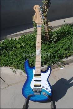 

Chinese factory handmade reverse headstock ST electric guitar free shipping