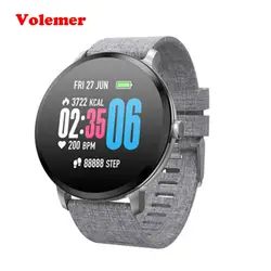 Volemer V11 Смарт-часы Prdometer Фитнес трекер монитор сердечного ритма прогноз погоды IP67 Спорт умные часы для IPhone Xiaomi