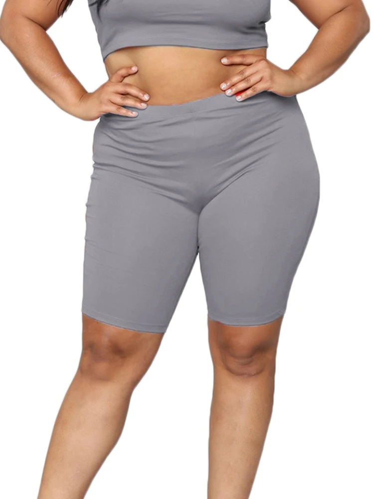 

High Waist Elastic Booty Shorts Summer Bodycon Yo-ga Biker Sports Quick Drying Shorts for Women Short Mujer 2019 New Arrival