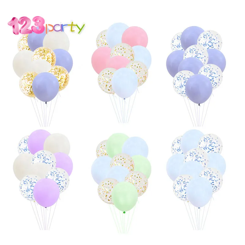 

10pcs Confetti Balloon Set Birthday Party Wedding Baby Shower Party Confetti Balloon Decoration Party Supplies Decoration