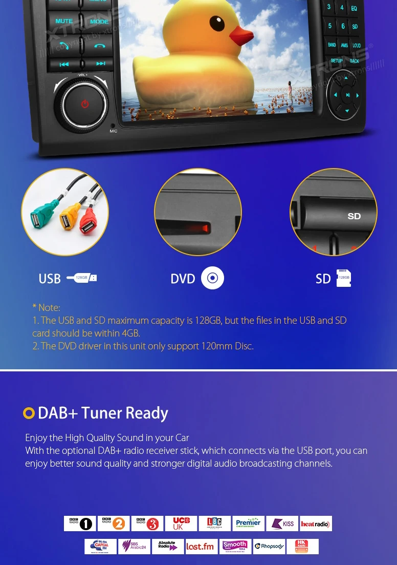 Sale Android 8.0 OS 7" Car DVD Multimedia Navigation GPS Radio for Mercedes-Benz ML-Class W164 2005-2011 & GL-Class X164 2006-2012 11