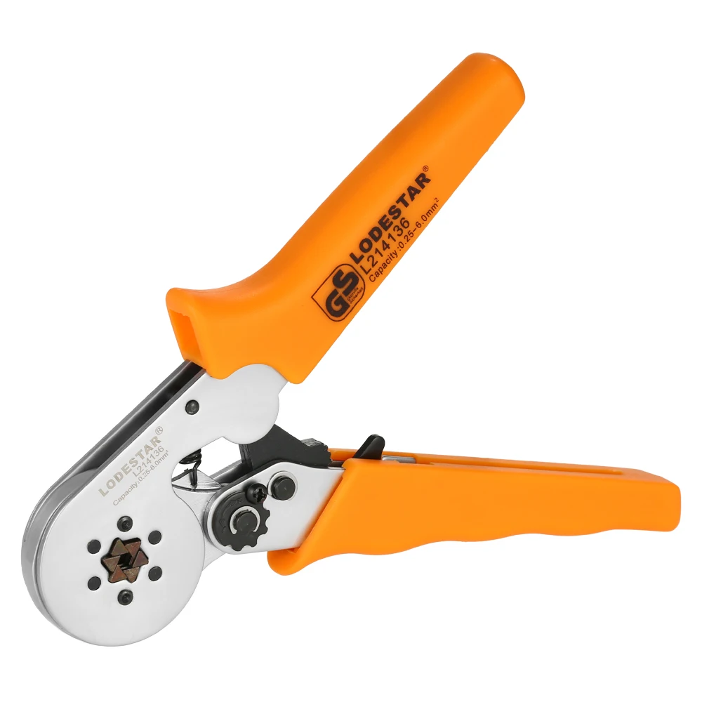 

Professional Wire Crimpers Ratchet Multifunctional Terminal Crimping Pliers Crimping Press Pliers Crimping Tool 24~10 AWG