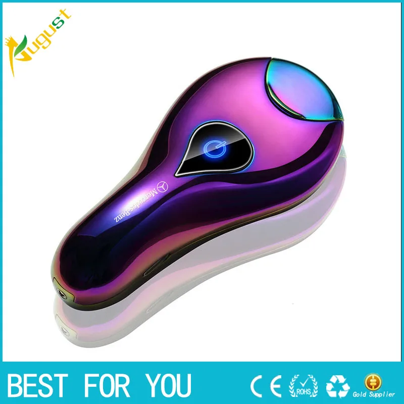 

Touch Screen Switch Metal Windproof USB Electrical Lighter Rechargeable Dual Arc USB Lighter Four Colors Cigarette Lighters