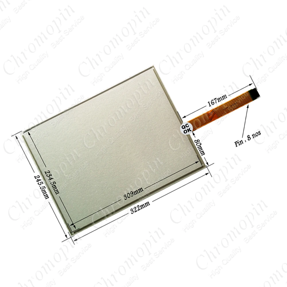 panel for 102DE020 2711P-T15C1D6