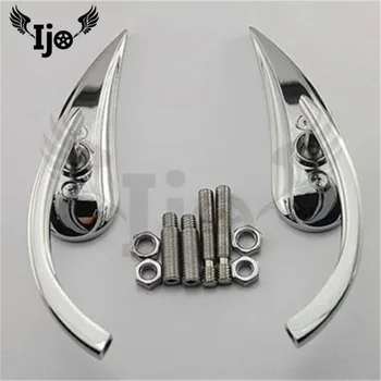 

top quality classic chrome retro moto mirror unviersal for Vespa honda Harley Davidson motorcycle accessories rearview mirror
