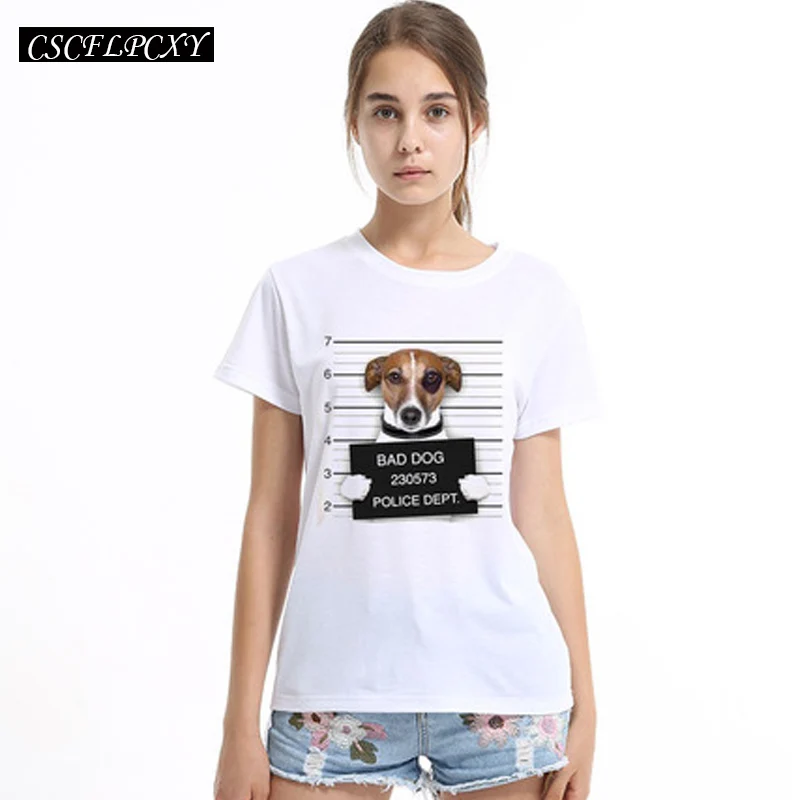 2017-Vendita-Calda-Cane-di-Polizia-Dept-Maglietta-delle-Donne-di-Disegno-Francese-Bulldog-T-Shirt.jpg_640x640 (4)