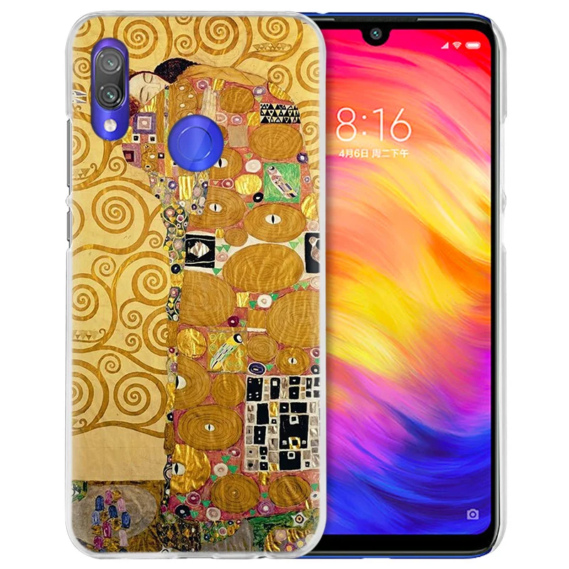 Чехол Kiss Gustav Klimt для Xiao mi Red mi Note 7 8T 6 6A Pro S2 5 5A 4X mi Note10 A1 A2 9 8 lite Play F1 жесткий чехол для телефона