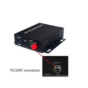Image 2 - Transmisor de fibra óptica de Audio, convertidor de Audio RCA a fibra óptica FC SM 20km, 1 canal