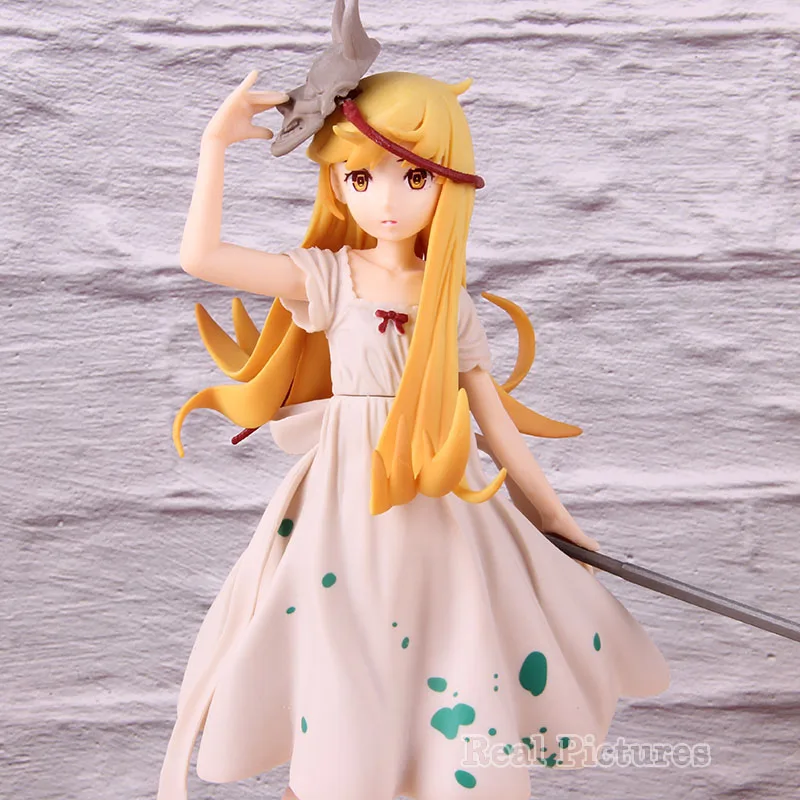 EXQ фигурка Monogatari Oshino Shinobu Bakemonogatari Shinobu фигурка ПВХ Коллекционная модель игрушки