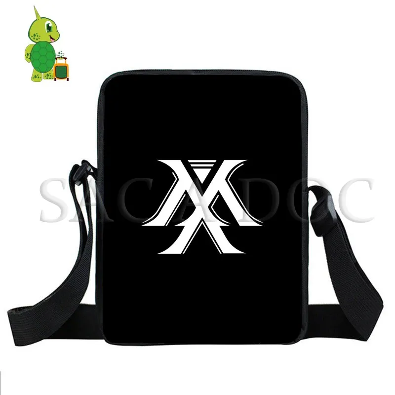 

Monsta X Mini Messenger Bags Boys Girls School Shoulder Bags Idol SHOWNU/I.M Kpop Fans Phone Bags Women Men Crossbody Bags