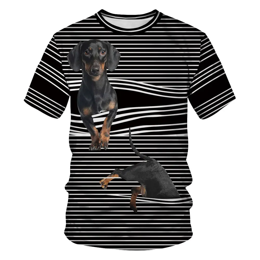 

Jessingshow New T Shirt Women Fashion Dog Printing Tee Tops Short Sleeve O-neck Women Tshirts Casual Female Summer Lover T-Shirt