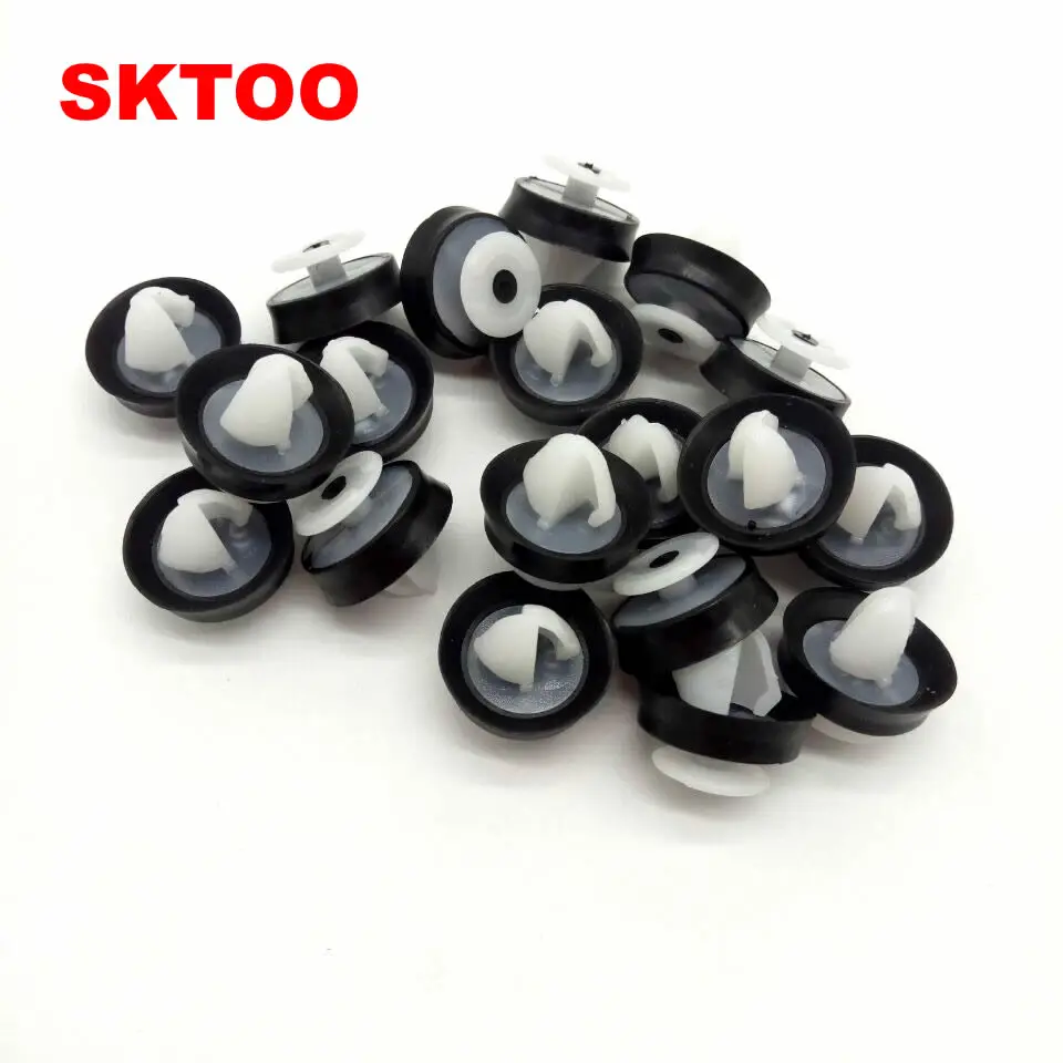 SKTOO 50 шт. для Citroen C5 Peugeot 307206508 обшивки дверей защелкивающиеся зажимы отделки
