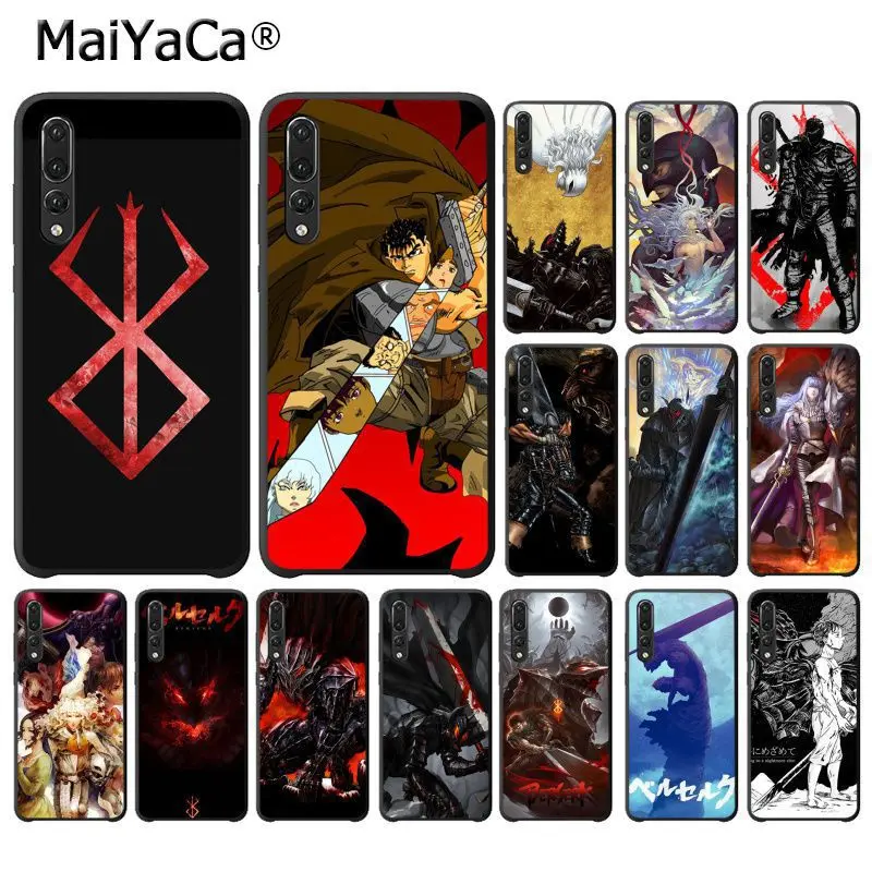 

MaiYaCa Berserk Guts Anime Colorful Phone Case for Huawei P20Lite P10 Plus Mate9 10 Mate10 Lite P20 Pro Honor10 View10