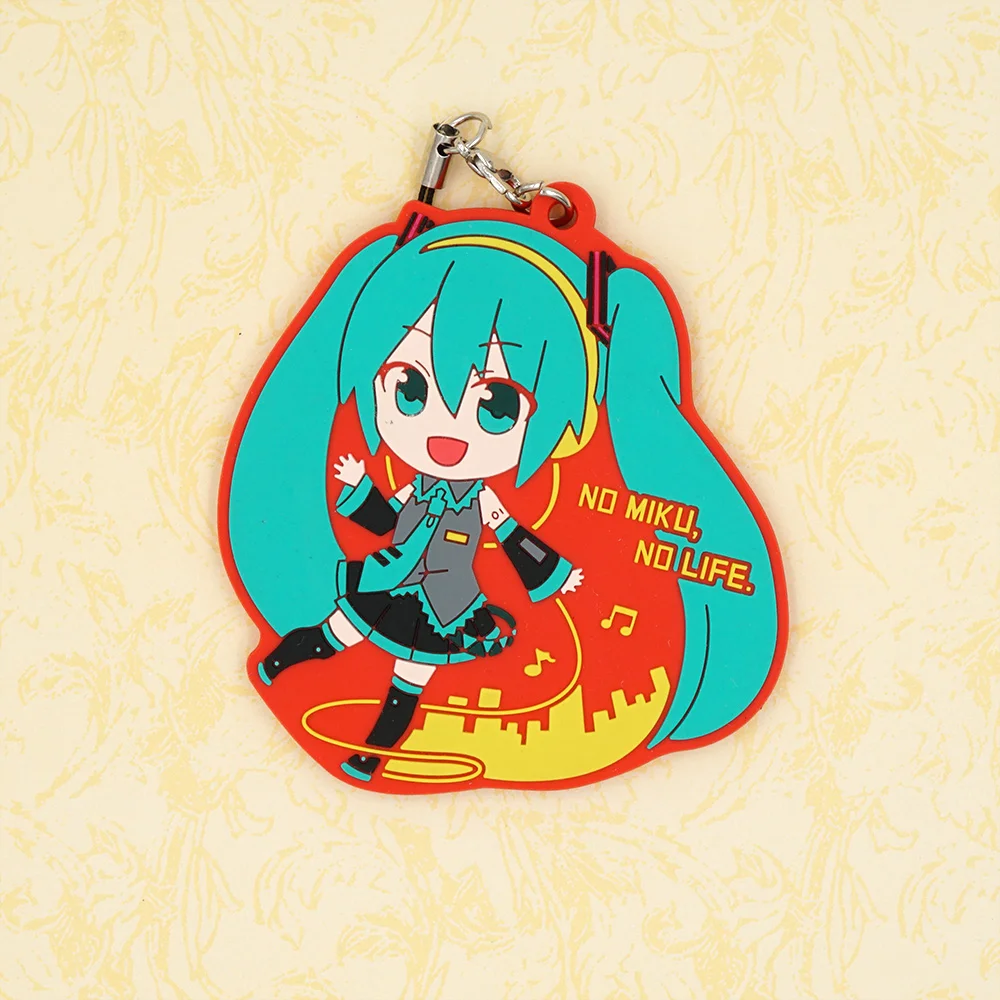 

VOCALOID 2 Game Hatsune Miku Rubber Keychain