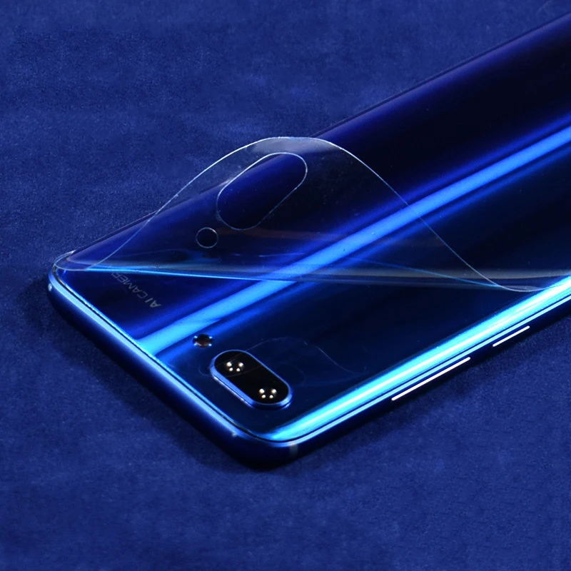 HD جميع شفافة الزخرفية الخلفي فيلم لهواوي الشرف 10 9 9i الهاتف المحمول حامي Honor10 الخلفي ملصقات AE التوقف سفينة + هدية