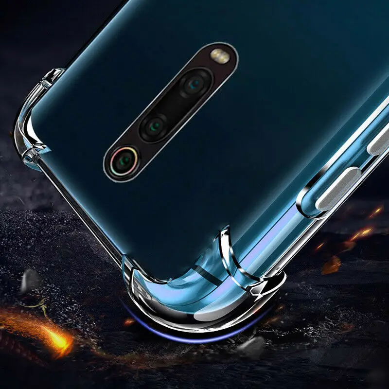 Xiao mi Red mi K20 Pro Чехол s прозрачный силиконовый чехол из ТПУ чехол Xiao mi 9 SE 9T красный mi 5 Plus 5A 6A 7A Note 7 6 5 4 4X mi A2 Lite чехол