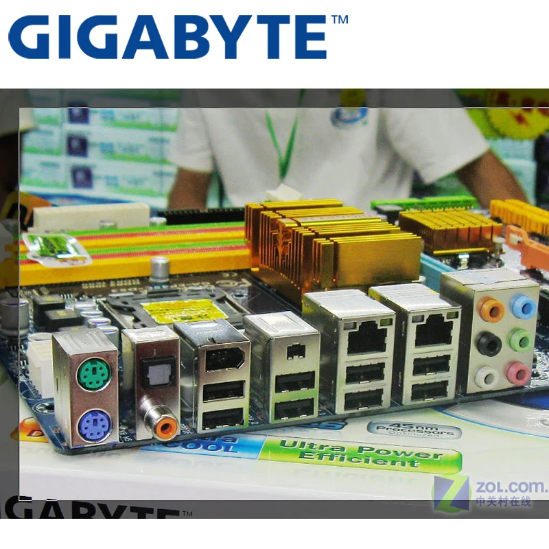 GIGABYTE GA-EP45C-DS3 настольная материнская плата P45 Socket LGA 775 для Core2 Extreme/Quad/Duo DDR3 16G ATX б/у EP45C-DS3