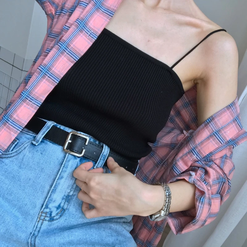 

Hot Women Belt Sliver Square Pin Buckle Belts Female Leisure Jeans Wild PU Leather Black Strap Quality Belt For Women