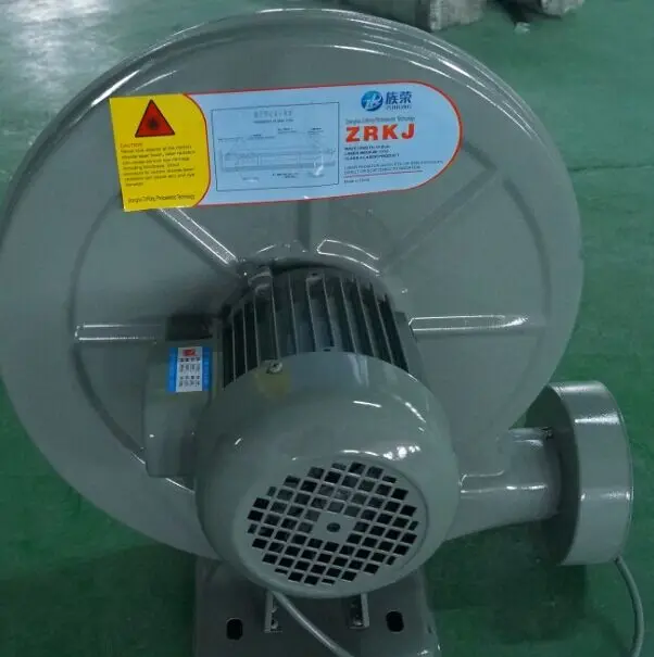 220V 550W Вытяжной вентилятор воздуходувки центробежные для CO2 лазерная гравировка ZuRong