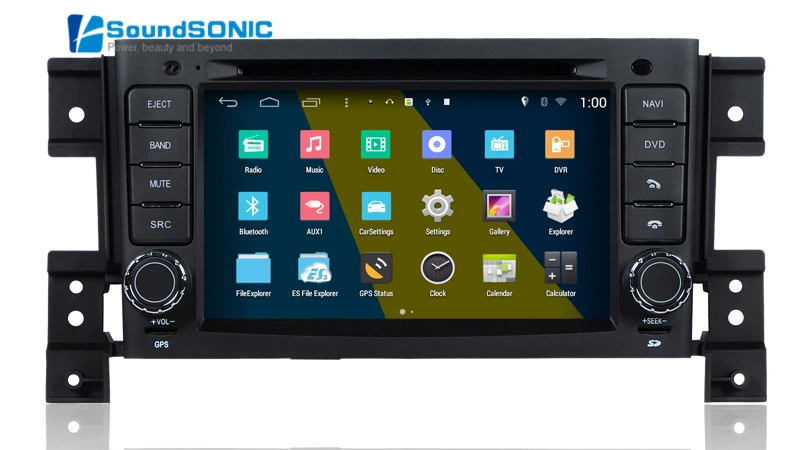 Для Suzuki Grand Vitara 2005 2006 2007 2008 2009 2010 Android 4.4.4 2 DIN Стерео DVD GPS аудио-видео плеер +