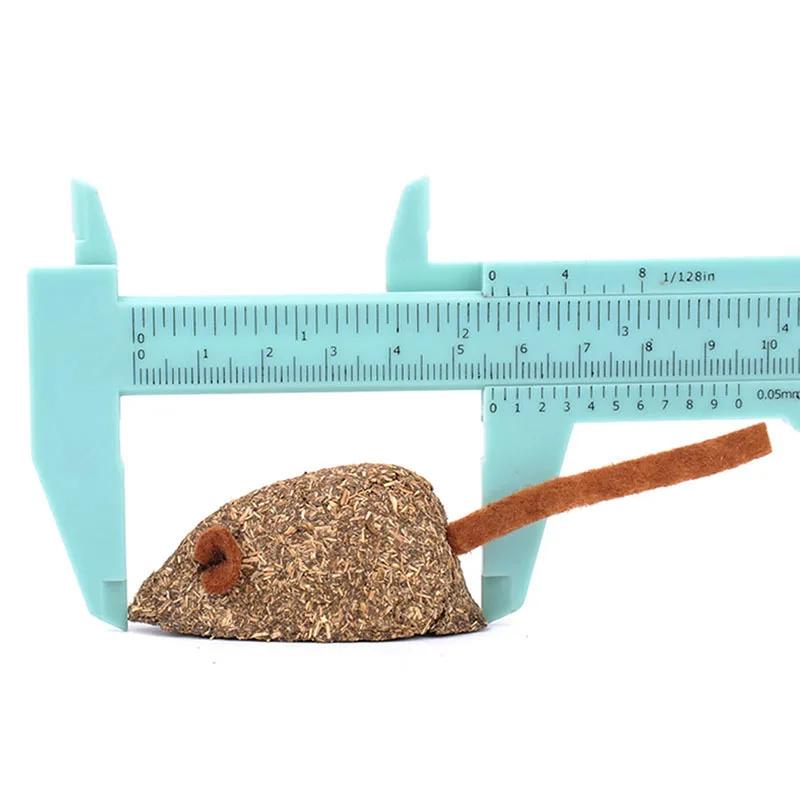 Cat Catnip Mice Edible Toy100-Percent HQ Mint Smell, Nontoxic Cute Mouse Add Vitamins Mint ball Clean the mouth