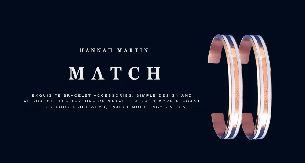 Женский браслет Hannah Martin, модный брендовый браслет из нержавеющей стали, круглый браслет, женские браслеты, ювелирные изделия для дам Sieraden