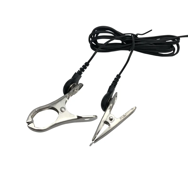 Electro shock nipple clamps clips breast BDSM Bondage Restraint Fetish penis lock electric medical Themed sex toy electric sex toys