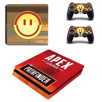 

Game APEX Legends PS4 Slim Skin Sticker For PlayStation 4 Console and 2 Controllers PS4 Slim Skins Sticker Decal Vinyl