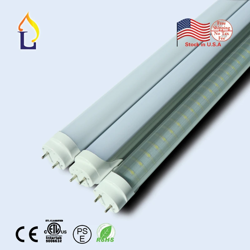 25pcs/lot stock in USA ETL T8 LED Tube Light 48W SMD2835 Replacement Lampada Led Fluorescent lighting | Освещение