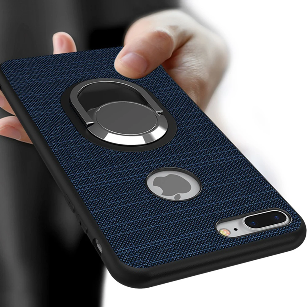 KISSCASE Multifunction Cases For iPhone 5S Case 6 6S 7 Plus Magnetic Kickstand Car Ring Shell For Samsung Galaxy S7 Edge S8 Plus cases-for-s8+