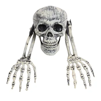

3 Piece Halloween Horror Buried Alive Skeleton Skull Garden Yard Lawn Decoration Safety & Survival Z0813