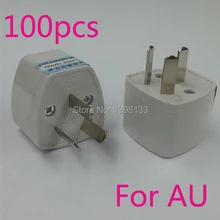 Хорошее качество 100 шт. Универсальный Великобритания США ЕС в AU AC Путешествия зарядное устройство адаптер конвертер Зарядные устройства для путешествий AU