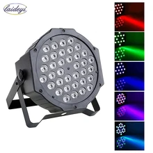 LAIDEYI 36 RGB светодиодный сценический световой эффект лазерный диско DJ Бар эффект вверх освещение dmx проекционная лампа KTV Вечерние огни