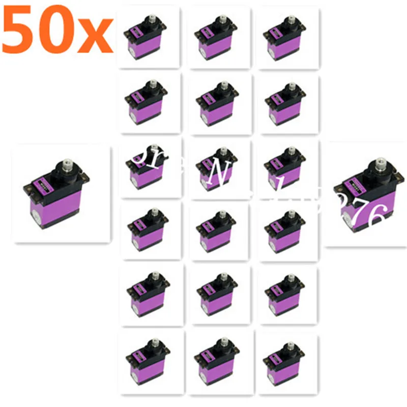 

Wholesale 50Pcs MG91 Tower Pro Bearing Metal Gear Micro Digital Servo Motors 2.6kg Torque For RC Airplane rc Helicopter Boat Car