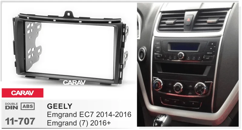 CARAV 07-005 Car Radio Installation Trim Fascia Panel