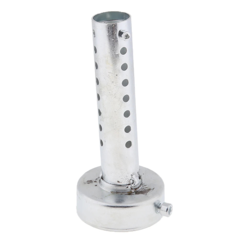1 Pcs 60mm Silver Universal Motorcycle Exhaust Muffler Insert Baffle Can Removable Fit 60- 63 mm Round Tip Mufflers