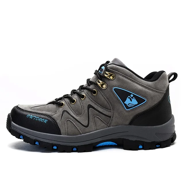 Original Men Camping Training Outdoor Sport Trail Hiking Shoes Waterproof Mountaineer High Ankle