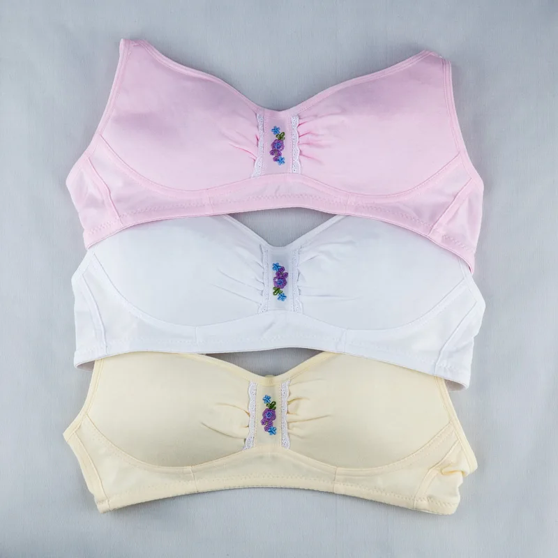 

training bras for girls teenage underwear kids bras young children girl student bra top thin underwear for child teens summer