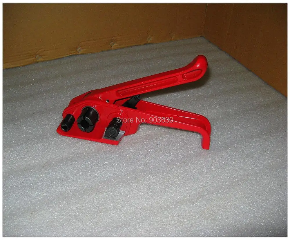  Manual PP/PET Strapping Machine 12-19mm Poly Strapping Tensioner Flexible Packaging Bands Binding M