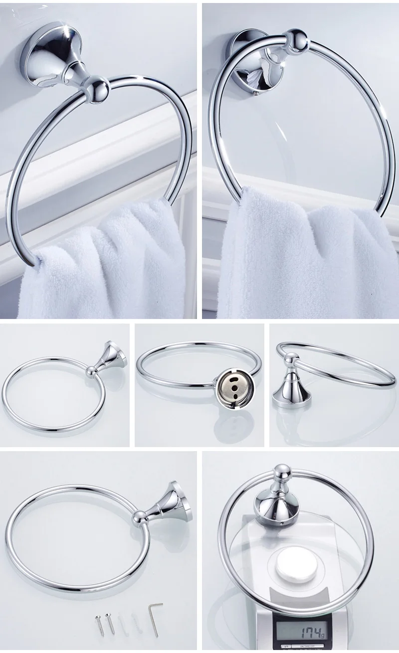 towel ring Holder chrome 2