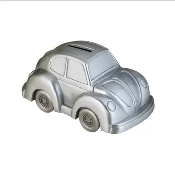 

Creative cartoon car metal piggy bank coin counter chirdren's gifts for save money coin capsules CXG066