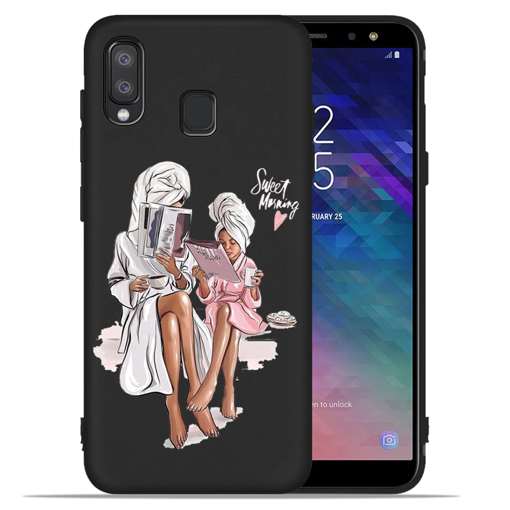 Чехол для Samsung Galaxy A50, Модный чехол Supear Mom Baby Mouse для Samsung A10 A20 A30 A40 A70 M10 M20, чехол, Etui