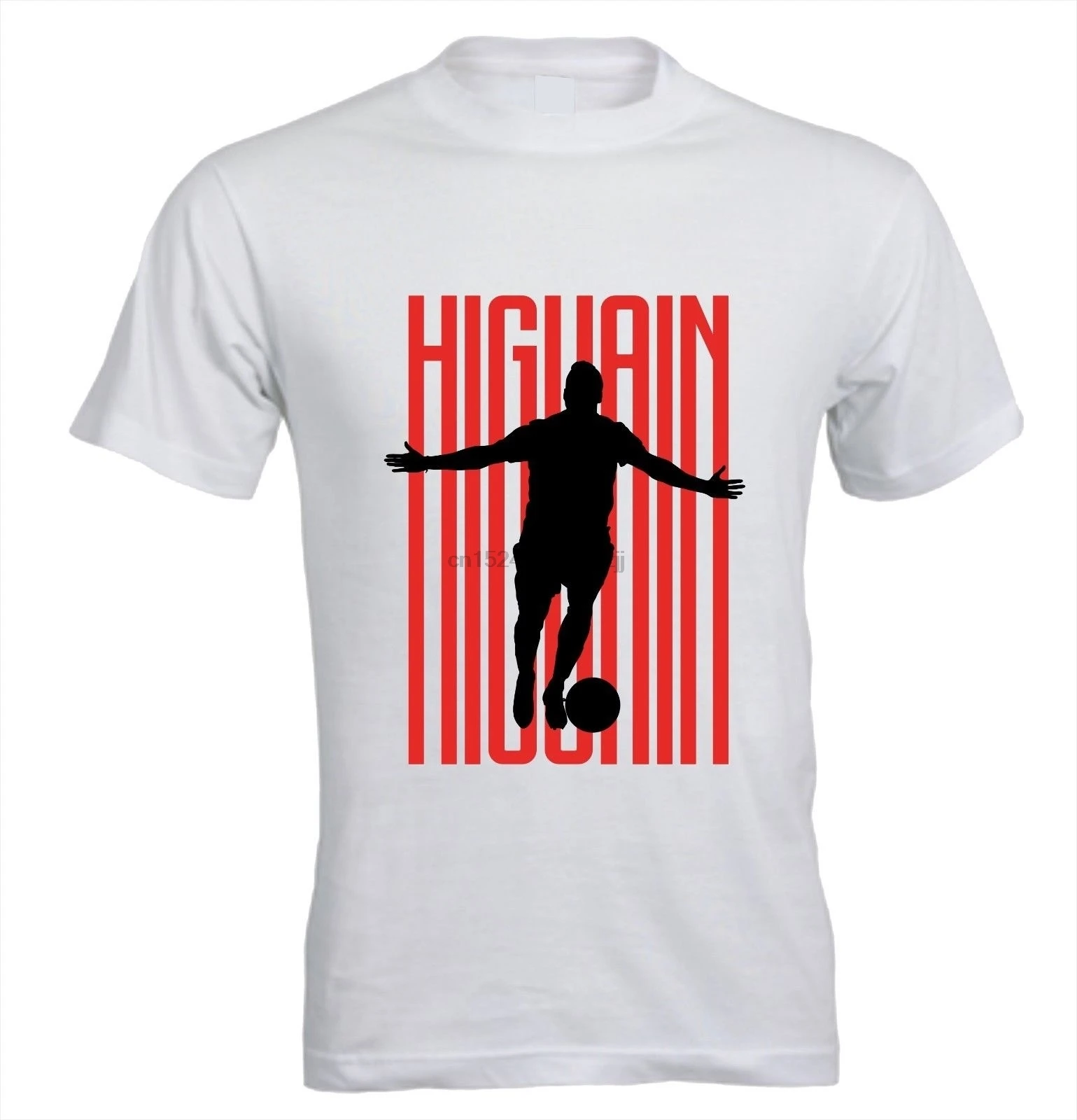 

Tsy Men's T - Shirt Maglia Maglietta Gonzalo Milan Fake Higuain Ac Numero 9